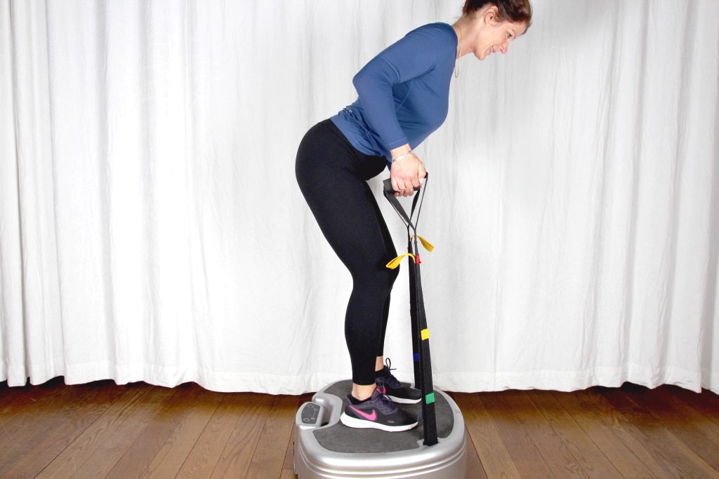 Ryggdrag på PowerPlate