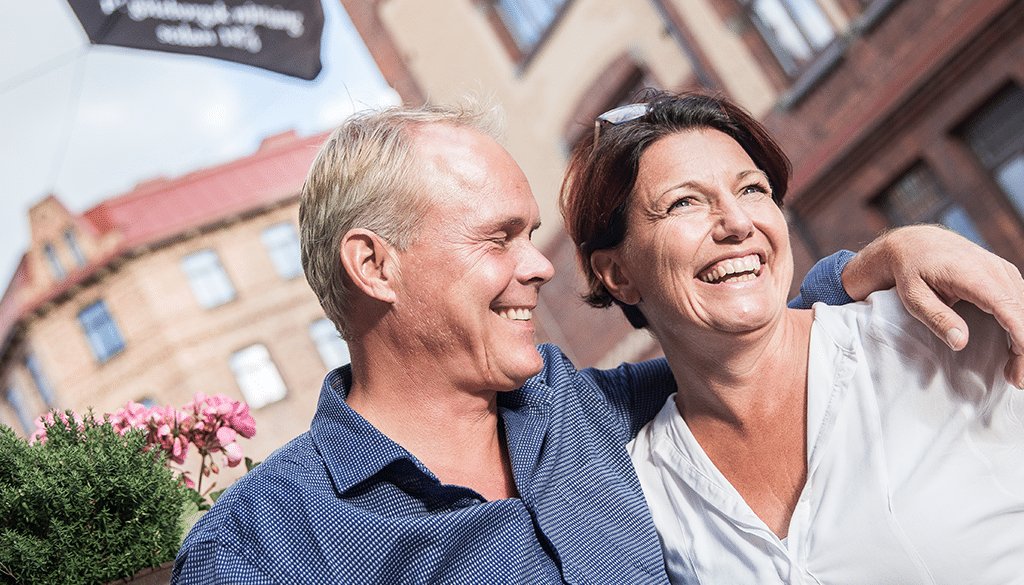 Pelle och Helene Johansson