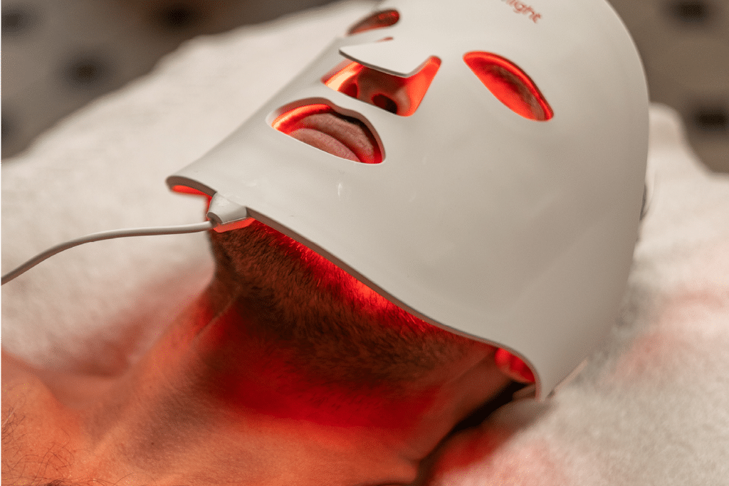 Led-mask behandling, spa i Göteborg