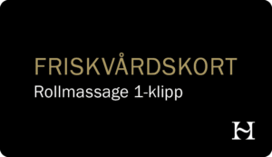 friskvårdsbidrag klippkort rollmassage